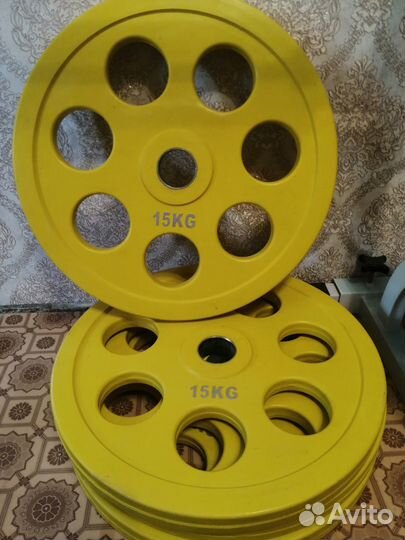 Штанга гриф блины бу