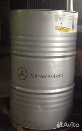 Моторное масло mercedes-benz 5W-40 мв 229,5 210Л