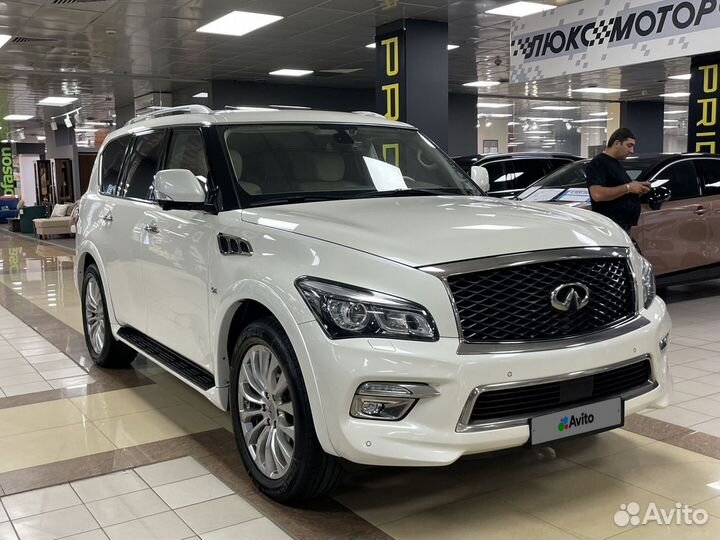 Infiniti QX80 5.6 AT, 2016, 191 000 км