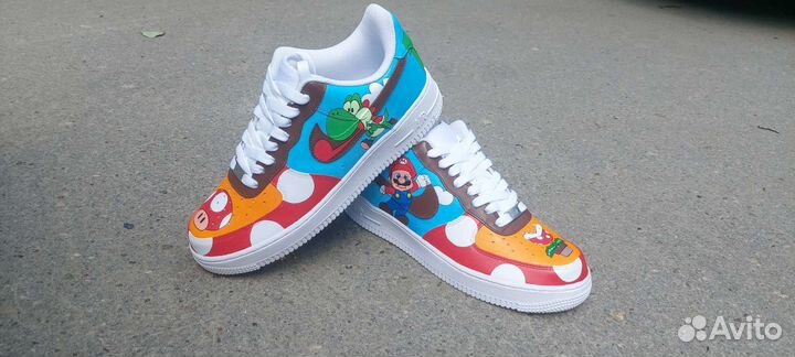 Кастом nike air force 1