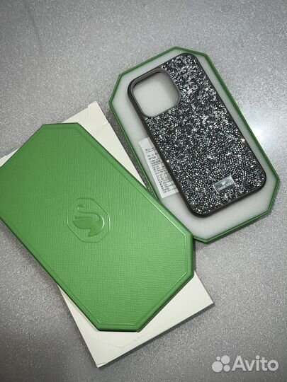 Чехол на iPhone 13 pro (сваровский)