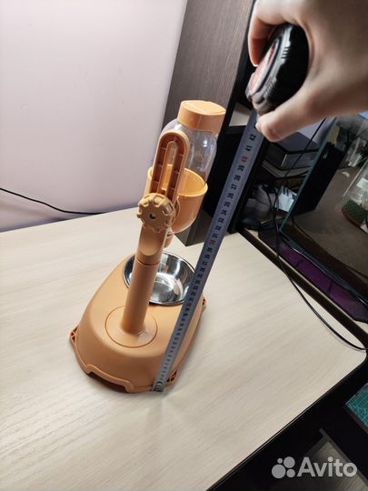 Миска для животных, с поилкой