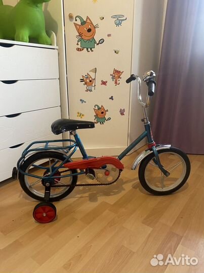 Детский велосипед Мишка СССР