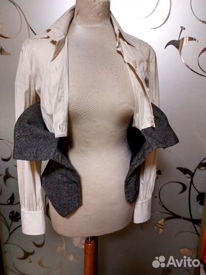 Рубашка с корсетом