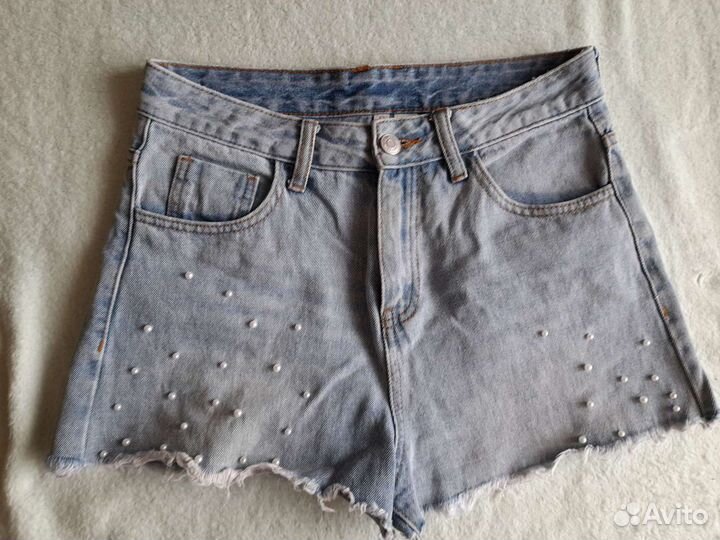 Шорты джинсовые