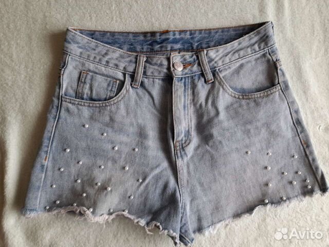 Шорты джинсовые