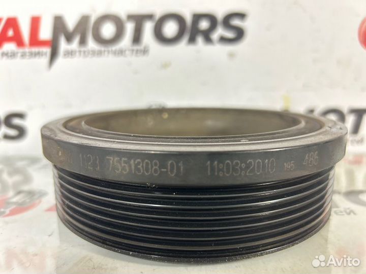 Шкив коленвала Bmw 116I E87 N43B16AA 2010