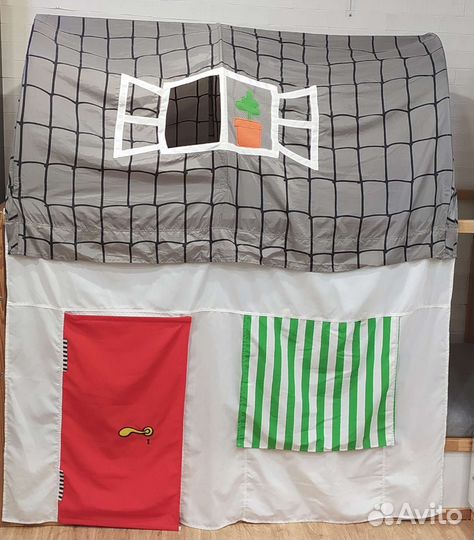 Детская кровать чердак Кюра IKEA