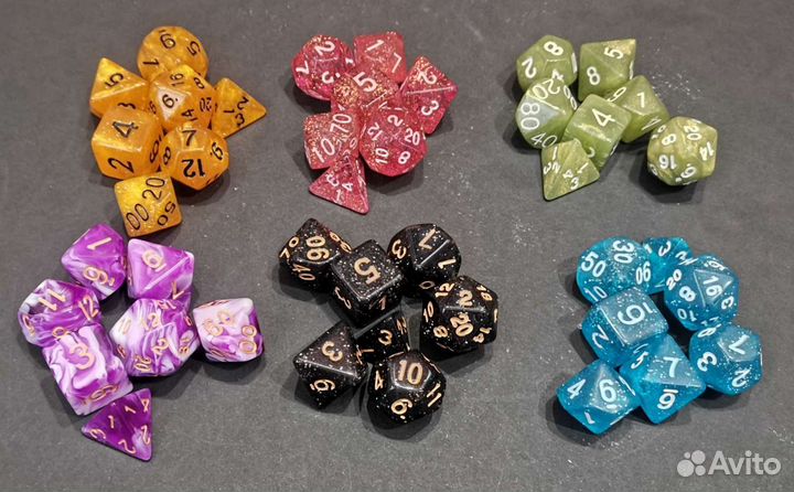 Дайсы для игры в днд