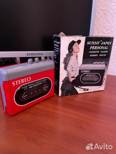 Ретро Кассетный плеер новый