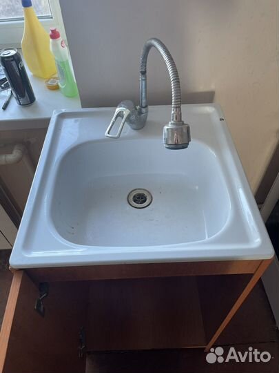 Мойка для кухни с тумбой 50- 50