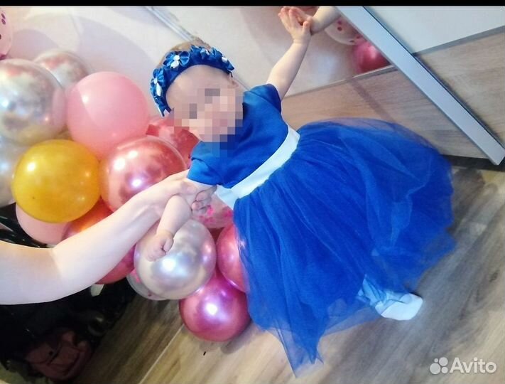 Платье для девочки 68-74