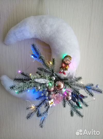 Новогодняя композиция Месяц