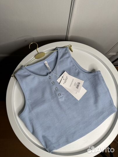 Топ новый befree голубой