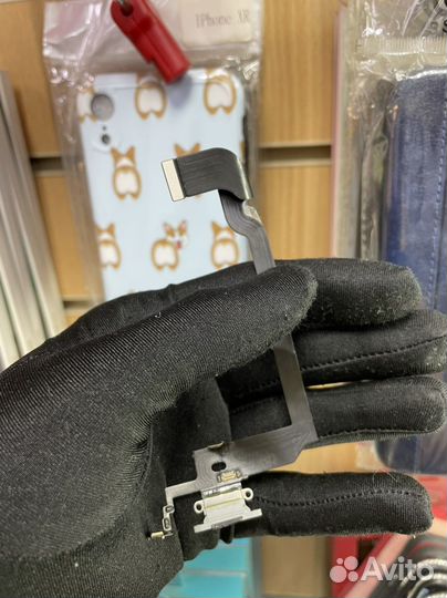 Оригинальный шлейф зарядки iPhone X