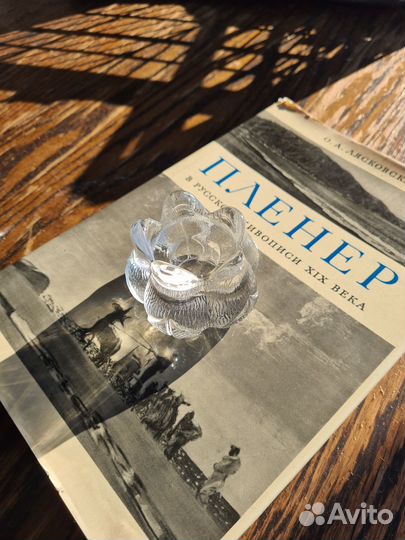 Подсвечник винтажный хрусталь