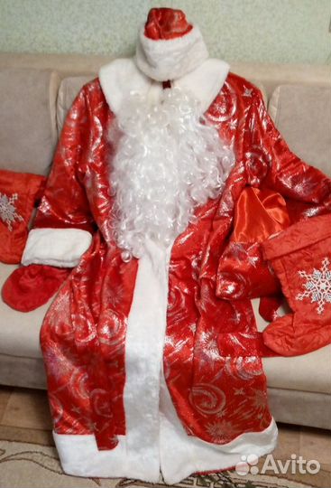 Костюм деда Мороза взрослый