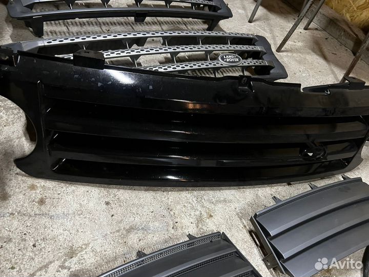 Решетка радиатора на range rover (L320,L322)
