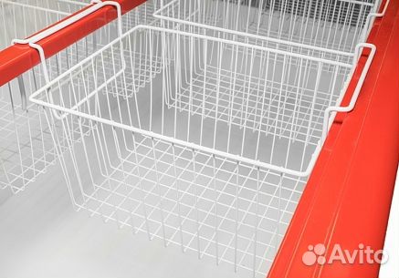 Морозильный ларь frostor F 2500 B красный