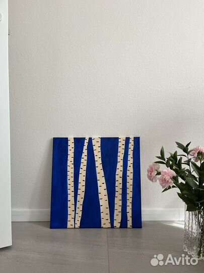 Картина Березы 50х50