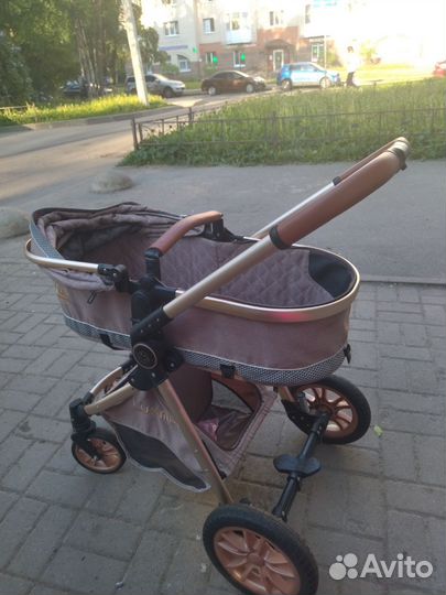 Коляска 2 в 1 luxmom