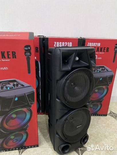 Беспроводная колонка с караоке 80 см