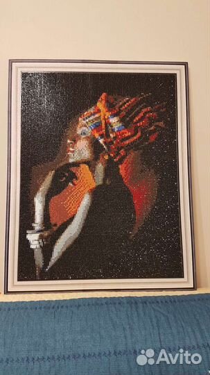 Алмазная вышивка готовая работа