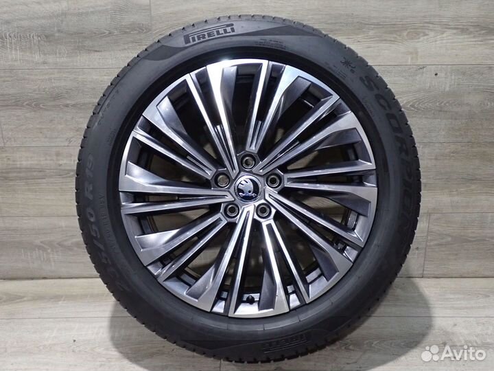 Комплект оригинальных колес R19 Skoda Kodiac