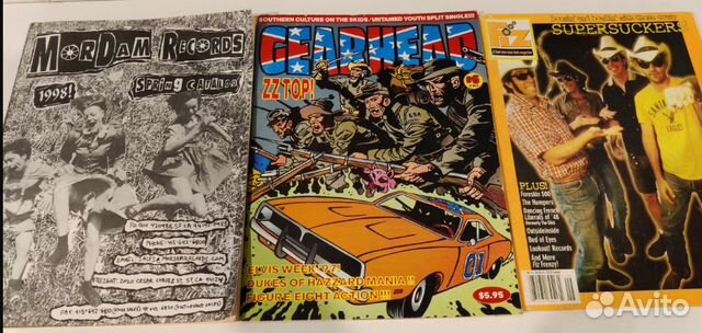 Журналы Каталоги Punk Rock USA 90х годов