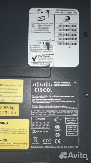 Маршрутизатор Cisco 7606