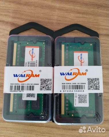Оперативная память для ноутбука ddr3 4gb 8gb новая