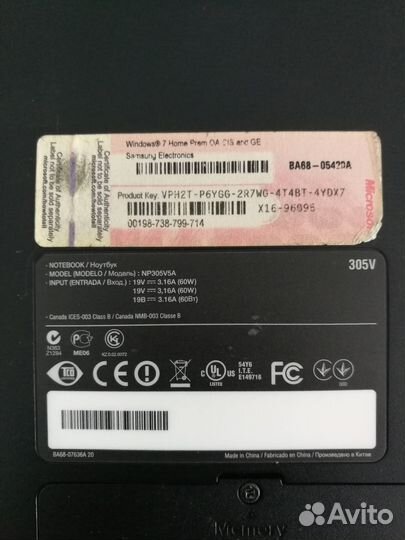 Samsung np305v5a