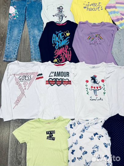 Одежда 134 140 пакетом для девочки