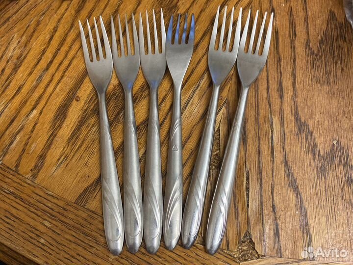 Ложки,вилки нерж.,мельхиор СССР
