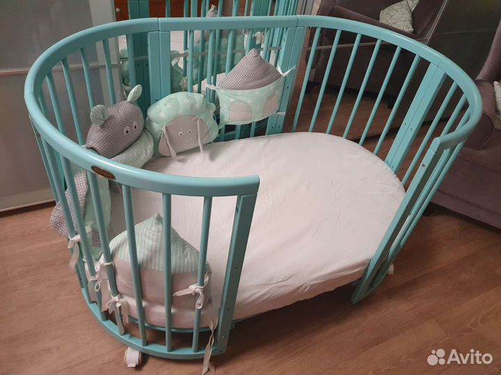 Детская кроватка трансформер 8 в 1