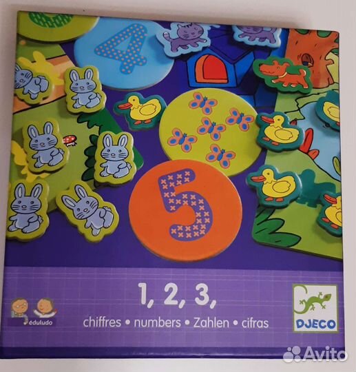 Развивающие игры Djeco и др