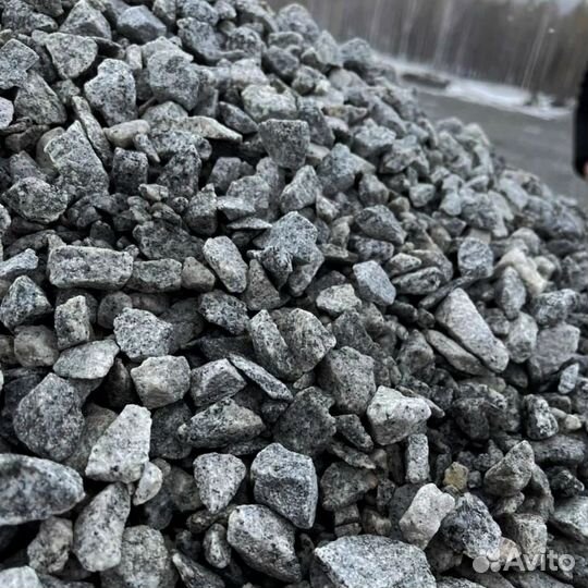 Щебень доломитный