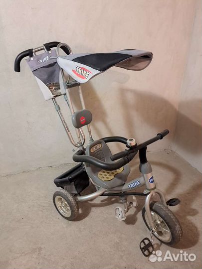 Детский велосипед trike с ручкой
