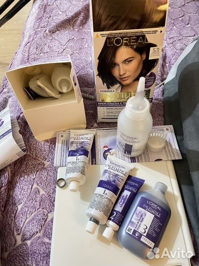 Краска для волос loreal excellence 5.11