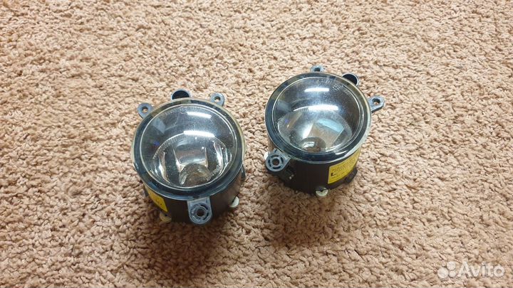 Противотуманные фары туманки лада приора