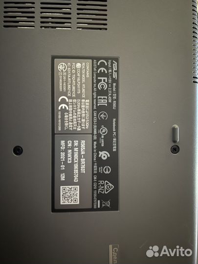 Ноутбук asus R565JA