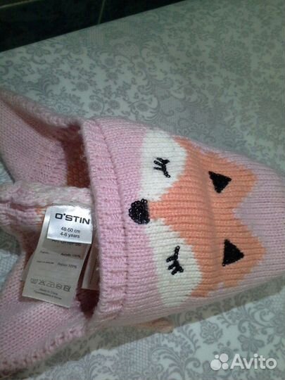 Шапка и варежки ostin