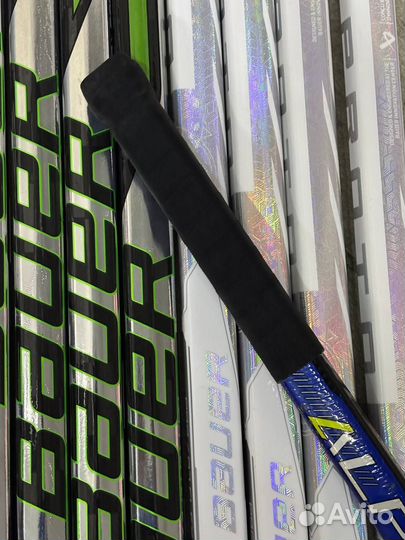 Ручка для хоккейной клюшки (черная)