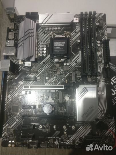 Материнская плата asus Z490-P