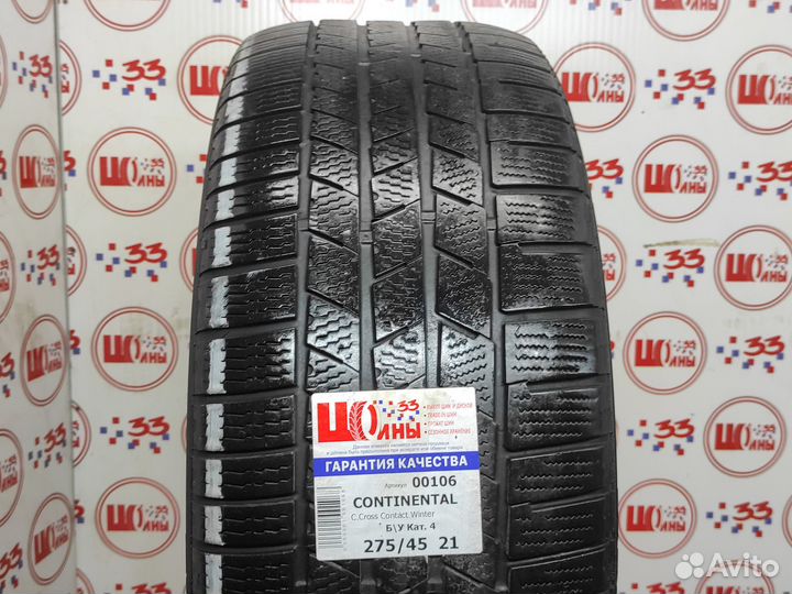 Continental ContiCrossContact Winter 275/45 R21