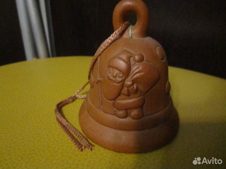 Колокольчик из глины