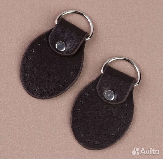 Петля пришивная для сумки, с полукольцом