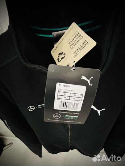 Олимпийка Puma Mercedes F1 T7 MEN'S track jacket