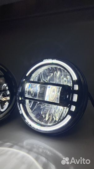 Фары на jeep wrangler