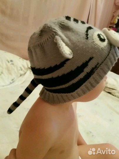 Шапка-котик